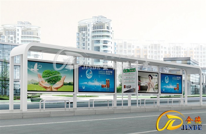 金德供應(yīng)安徽候車亭實(shí)景