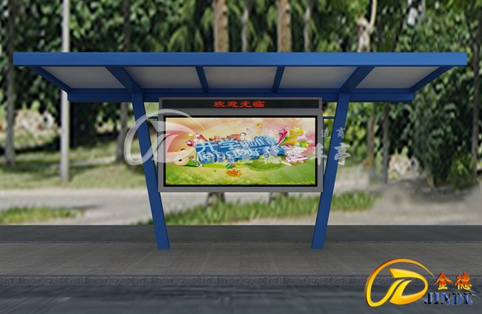 江蘇第二批候車(chē)亭發(fā)貨了