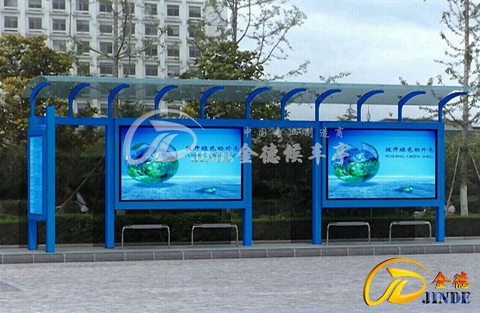 甘肅候車(chē)亭安裝了