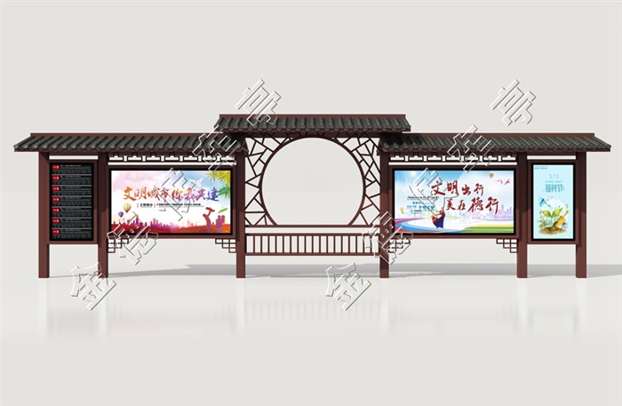JD-仿古候車(chē)亭014